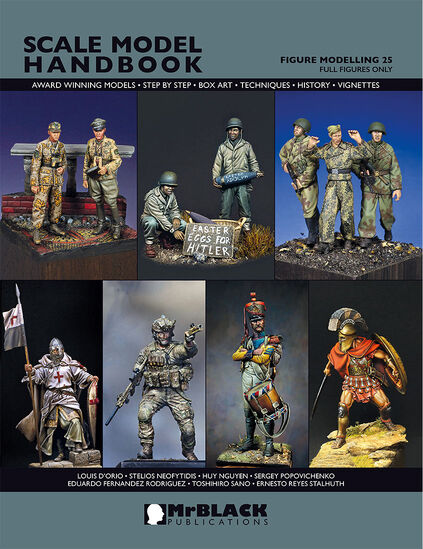 SMH25-FM25 MRBlack Scale Model Handbook 25, Figure modelling 25