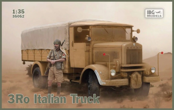 35052 IBG Models 3Ro Italian Truck 1/35