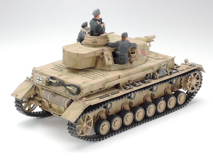 35374 Tamiya Танк Panzer IV Ausf.F (3 фигуры) 1/35