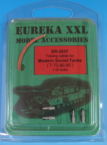Er-3537 EurekaXXL Трос с ушками для танков Т-72/80/90 Масштаб 1/35
