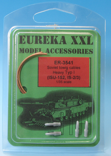 Er-3541 EurekaXXL Трос с ушками для ИС-2/3, ИСУ-152 Масштаб 1/35