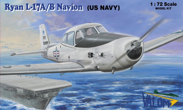 Сборная модель 72105 Valom Самолет Ryan L-17 A/B Navion (US NAVY) 