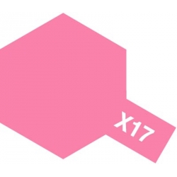81517 Tamiya Краска акриловая глянцевая X-17 Pink (Розовая) 10мл.