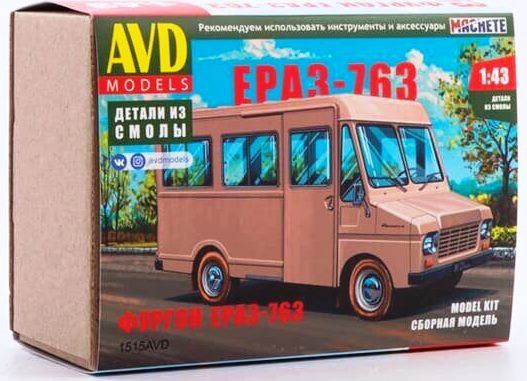 1515AVD AVD Models Фургон ЕРАЗ-763 1/43