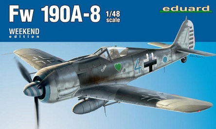 84122 Eduard Немецкий истребитель Fw 190A-8 (Weekend) 1/48