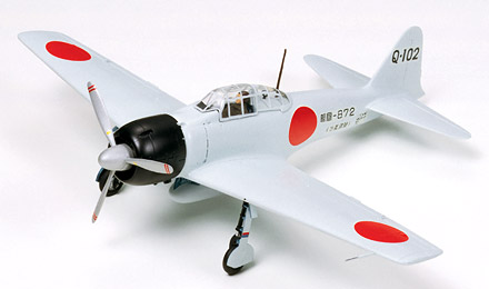 Сборная модель 61025 Tamiya Самолет А6М3 Type 32 Zero Fighter (Hamp) 