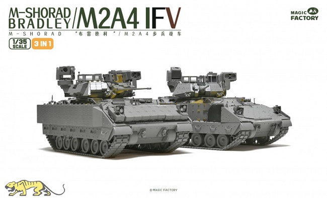 2004 Magic Factory Bradley M2A4 IFV (3 in 1) 1/35