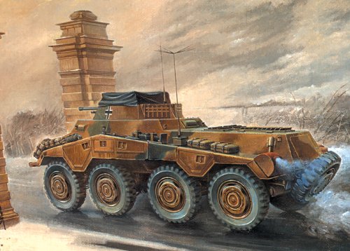703 Roden Германский бронетранспортер Sd.Kfz.234/1 1/72