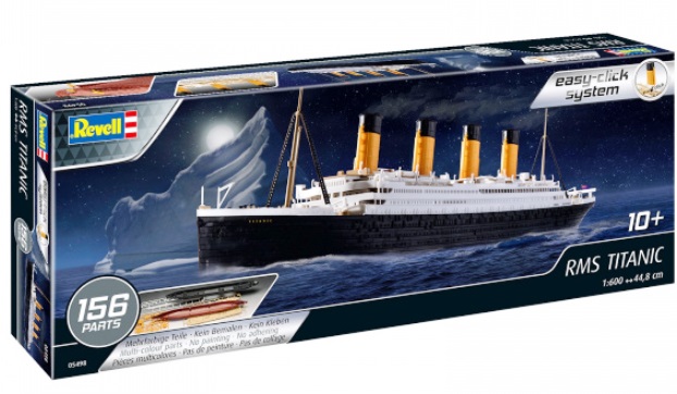 05498 Revell Сборная модель Пароход Титаник 1/600