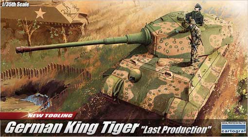 Сборная модель 13229 Academy Танк Королевский тигр 
