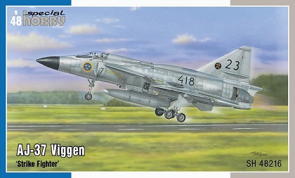 48216 Special Hobby Самолет Viggen AJ-37 "Strike Fighter" 1/48