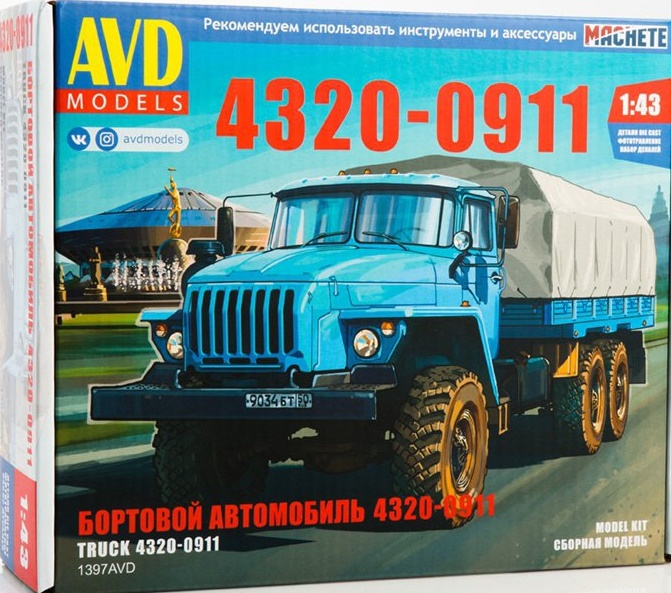 1397AVD AVD Models Автомобиль 4320-0911 бортовой 1/43
