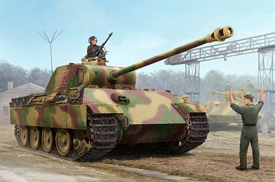 00928 Trumpeter Немецкий танк Sd.Kfz.171 Panther Ausf.G (ранняя версия) 1/16