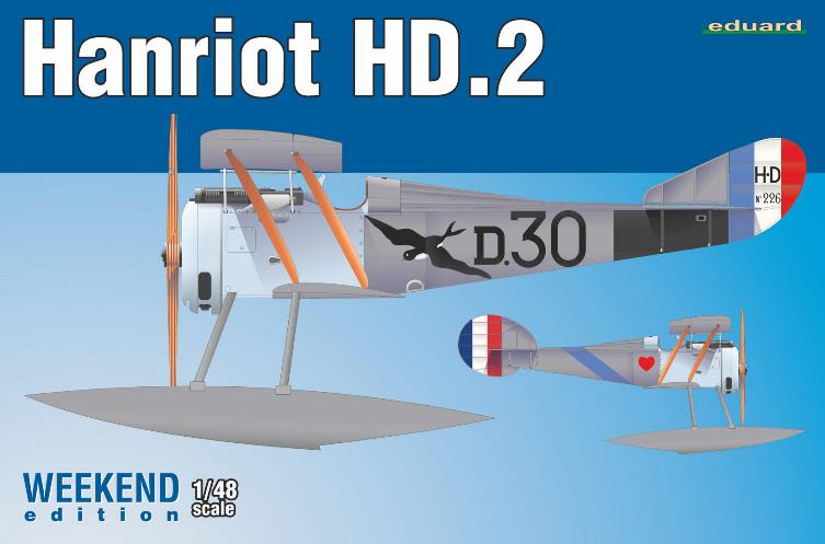 8413 Eduard Самолет Hanriot HD.2 (Weekend) 1/48