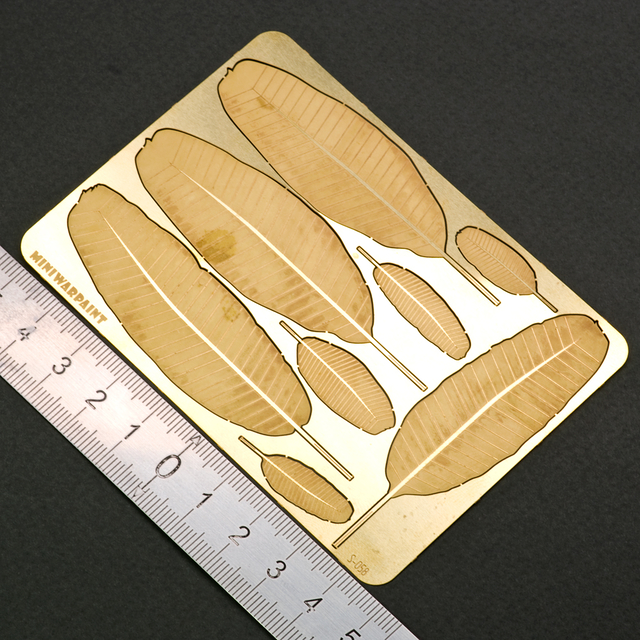 S-058 MiniWarPaint Листья банана, размер M