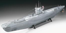 05038 Revell Немецкая подводная лодка U-Boot Type VII C Масштаб 1/144