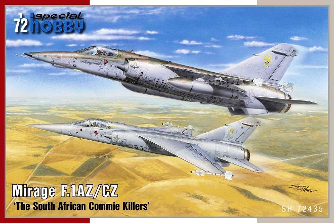 72435 Special Hobby Самолет Mirage F.1 AZ/CZ "The South African Commie Killers" 1/72