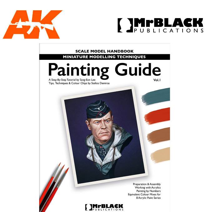 SMH-PG01 AK Interactive Книга Miniature Modelling Techniques, Painting Guide 1
