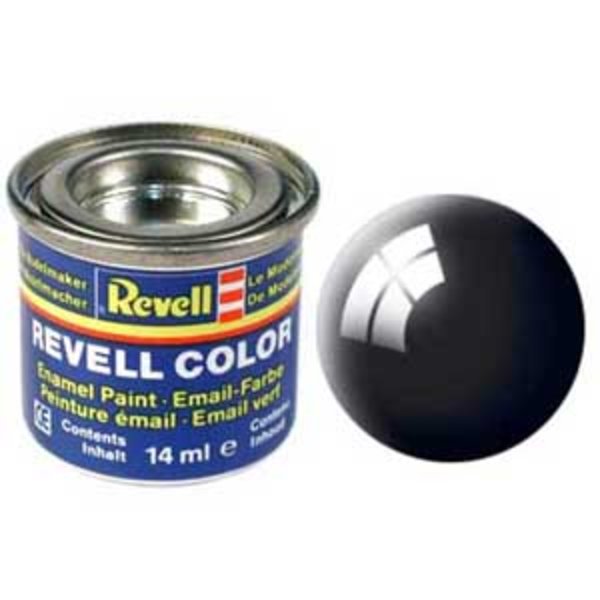 32107 Revell Краска черная глянцевая РАЛ 9005 14м