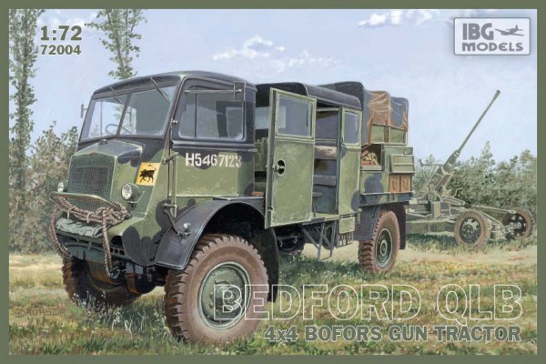 72004 IBG Models Bedford QLB 4x4 Bofors Gun tractor 1/72