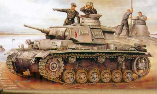 9033 Dragon German Tauch Panzer III Ausf. H 1/35