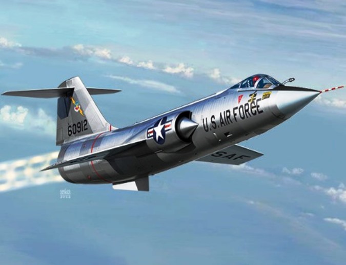 12576 Academy Самолет F-104C "Vietnam War" 1/72