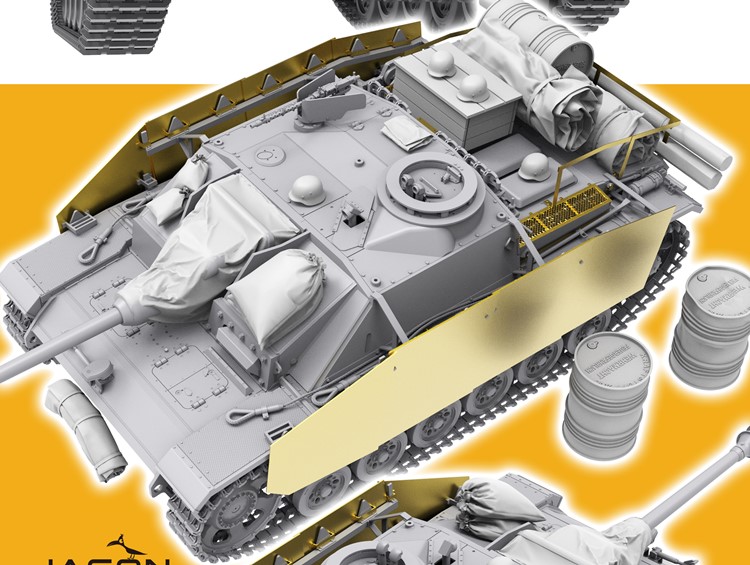 BT-020 Border Model Самоходное орудие StuG III Ausf.G (полный интерьер) 1/35