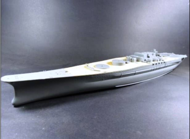 AW10097 Artwox Model Деревянная палуба для Japanese Battleship Musashi (Tamiya 78030) 1/350