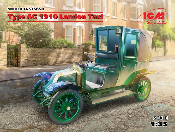 35658 ICM Лондонское такси тип AG 1910 1/35