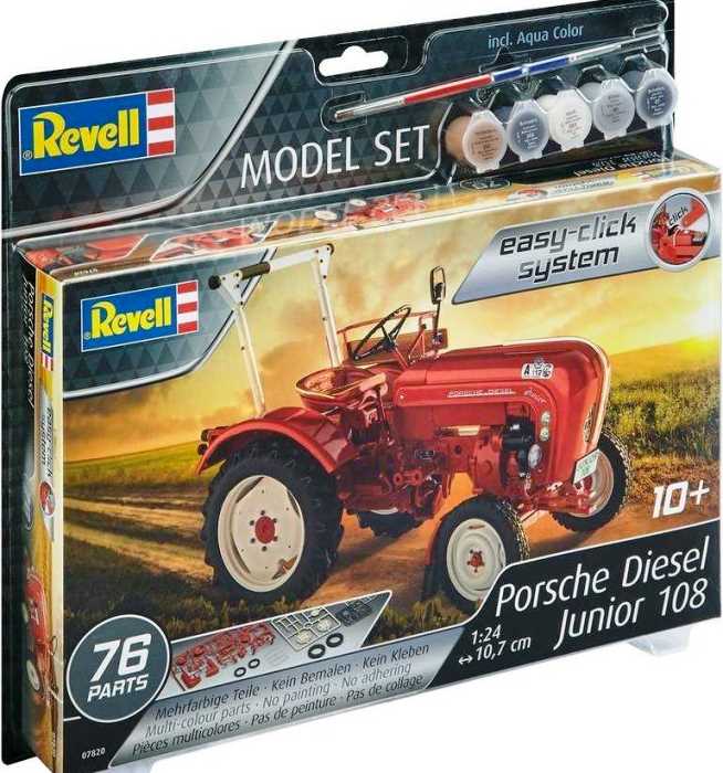 67820 Revell подарочный набор Трактор Porsche Diesel Junior 108 1/24
