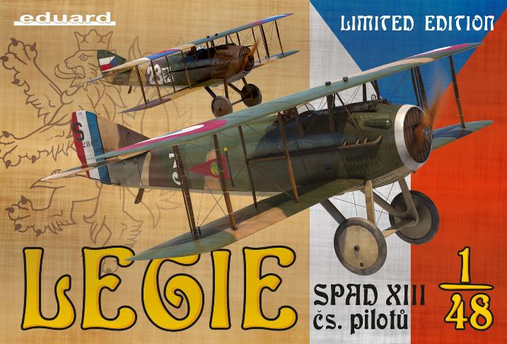 11123 Eduard Самолет Spad XIII cs. pilotu (Limited Edition) 1/48