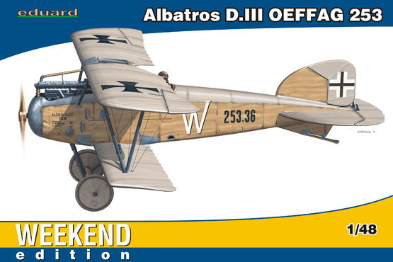 84152 Eduard Самолет-биплан Albatros D. III OEFFAG 253 Масштаб 1/48