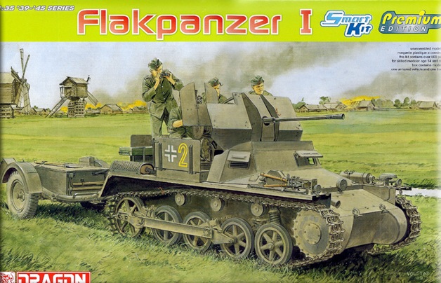 Сборная модель 6577 Dragon Германское ЗСУ Flakpanzer I 
