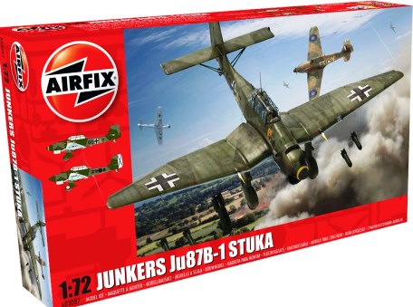 Сборная модель 3087 Airfix Junkers Ju87 B-1 Stuka 