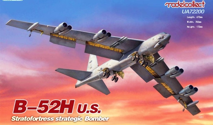 UA72200 Modelcollect Стратегический бомбардировщик B-52H 1/72