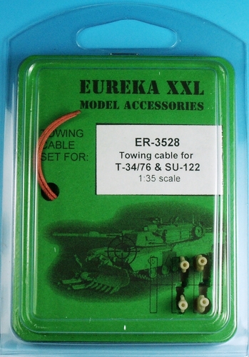 Er-3528 EurekaXXL Трос с ушками для Т-34/76, СУ-85/100/122 1/35