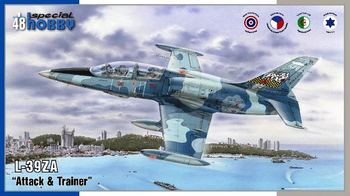 48167 Special Hobby Самолет L-39ZA "Attack & Trainer" 1/48