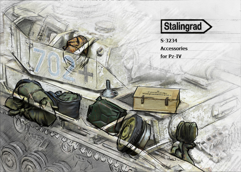 3234 Stalingrad  Набор аксессуаров для танка Pz-IV 1/35