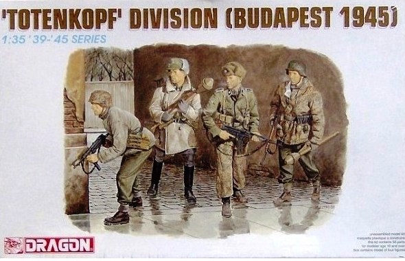 6095 Dragon German "Totenkopf" Division (Budapest 1945) 1/35