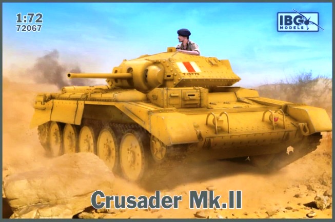 72067 IBG Models Crusader Mk. II - British Cruiser Tank Mk.VI 1/72