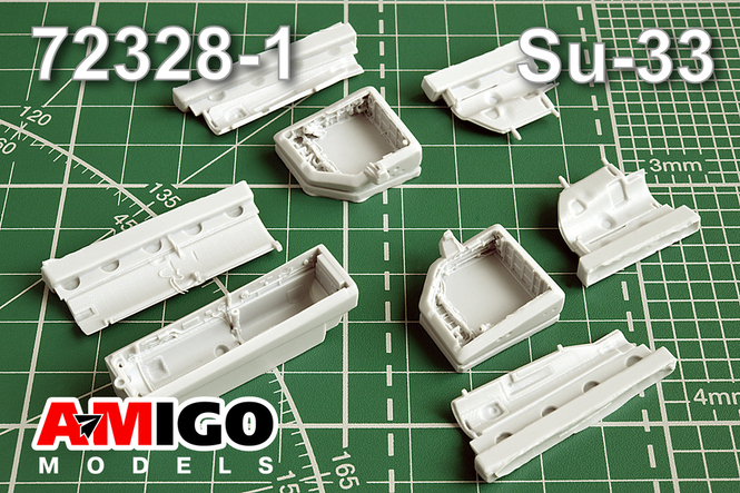 AMG72328-1 Amigo Models Ниши шасси самолета Су-33 1/72