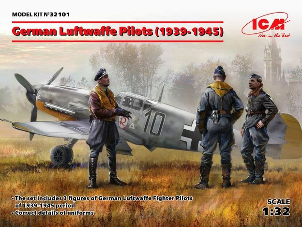 32101 ICM Пилоты Люфтваффе (1939-1945) 1/32