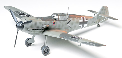 Сборная модель 61050 Tamiya Немецкий самолет Messerschmitt Bf-109 E3 
