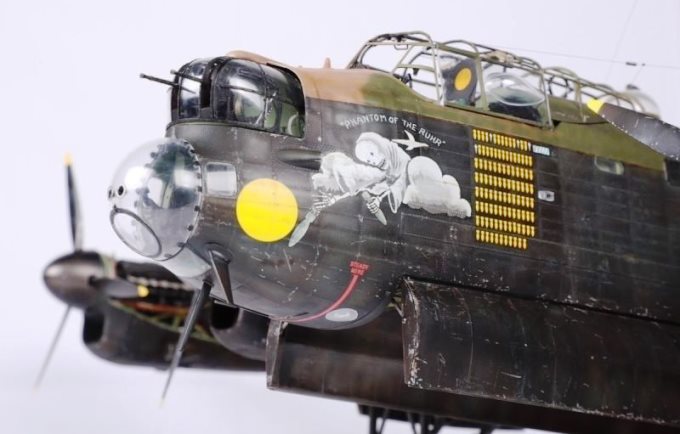 BF-008 Border Model Носовая часть Avro Lancaster B.MK.I/III (с интерьером) 1/32