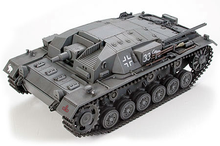 Сборная модель 32507 Tamiya Самоходное орудие Sturmgeschutz III Ausf.B с коротким стволом, 3 вар-та декалей 