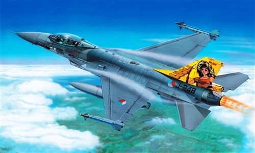  Сборная модель 1271 Italeri Самолет F-16A/B Fighting Falcon 