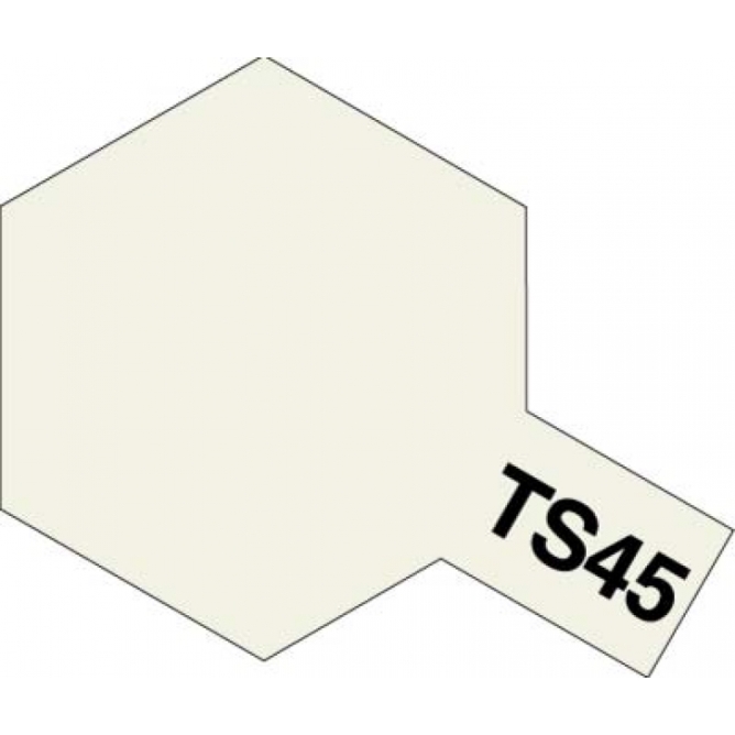 85045 Tamiya Краска-спрей TS-45 Pearl White (Белая перламутровая) 100мл