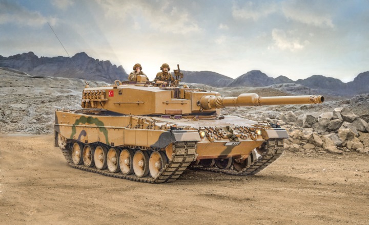 6559 Italeri Немецкий танк Леопард 2A4 1/35