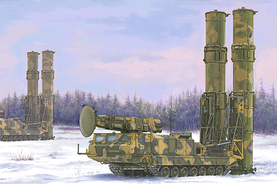09518 Trumpeter Russian S-300V 9A82 SAM Масштаб 1/35