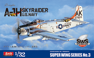 SWS03 Zoukei-mura  DOUGLAS A-1H Skyraider U.S.NAVY 1/32